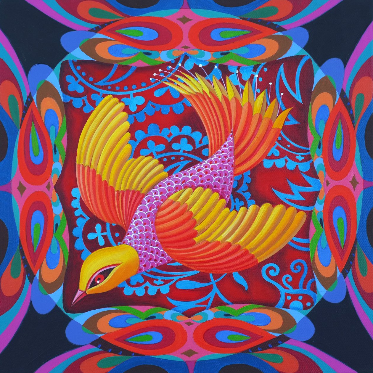 Firey-tailed flier by Jane Tattersfield