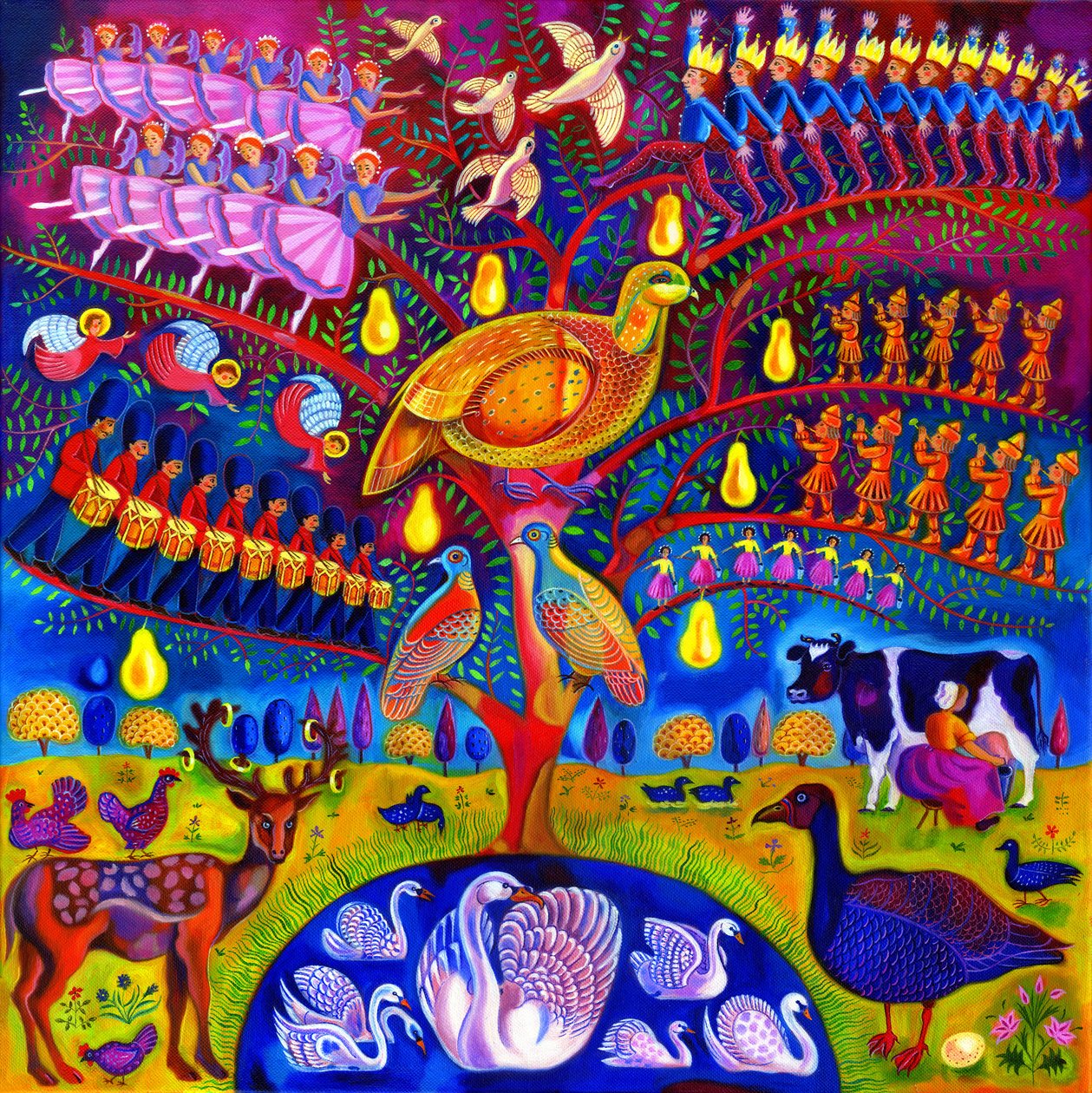 The Twelve Days of Christmas by Jane Tattersfield