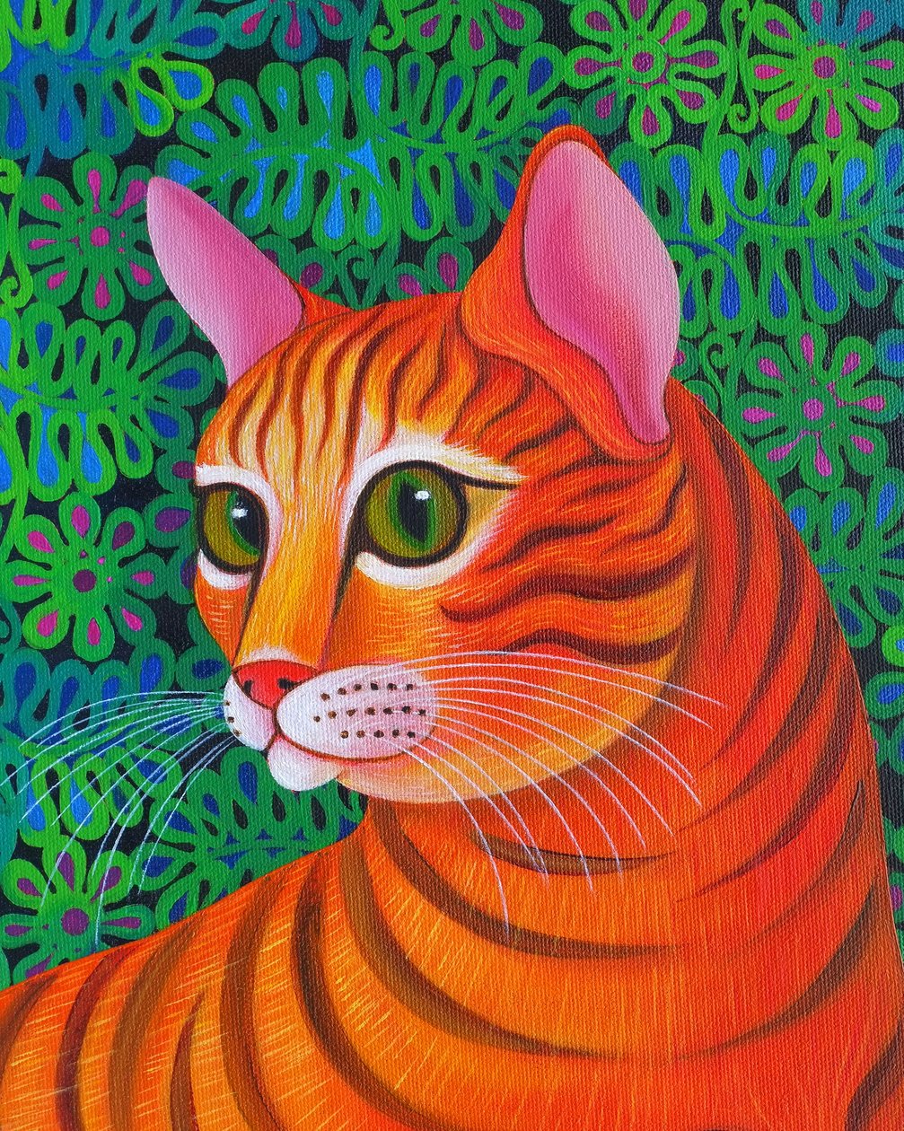 Tiger Cat by Jane Tattersfield