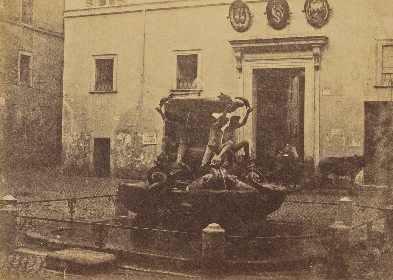Tartarughe Fountain, Rome by Jane Martha St. John