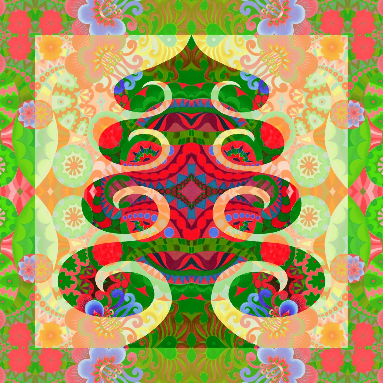 Tree in Green, 2020 by Jane Tattersfield