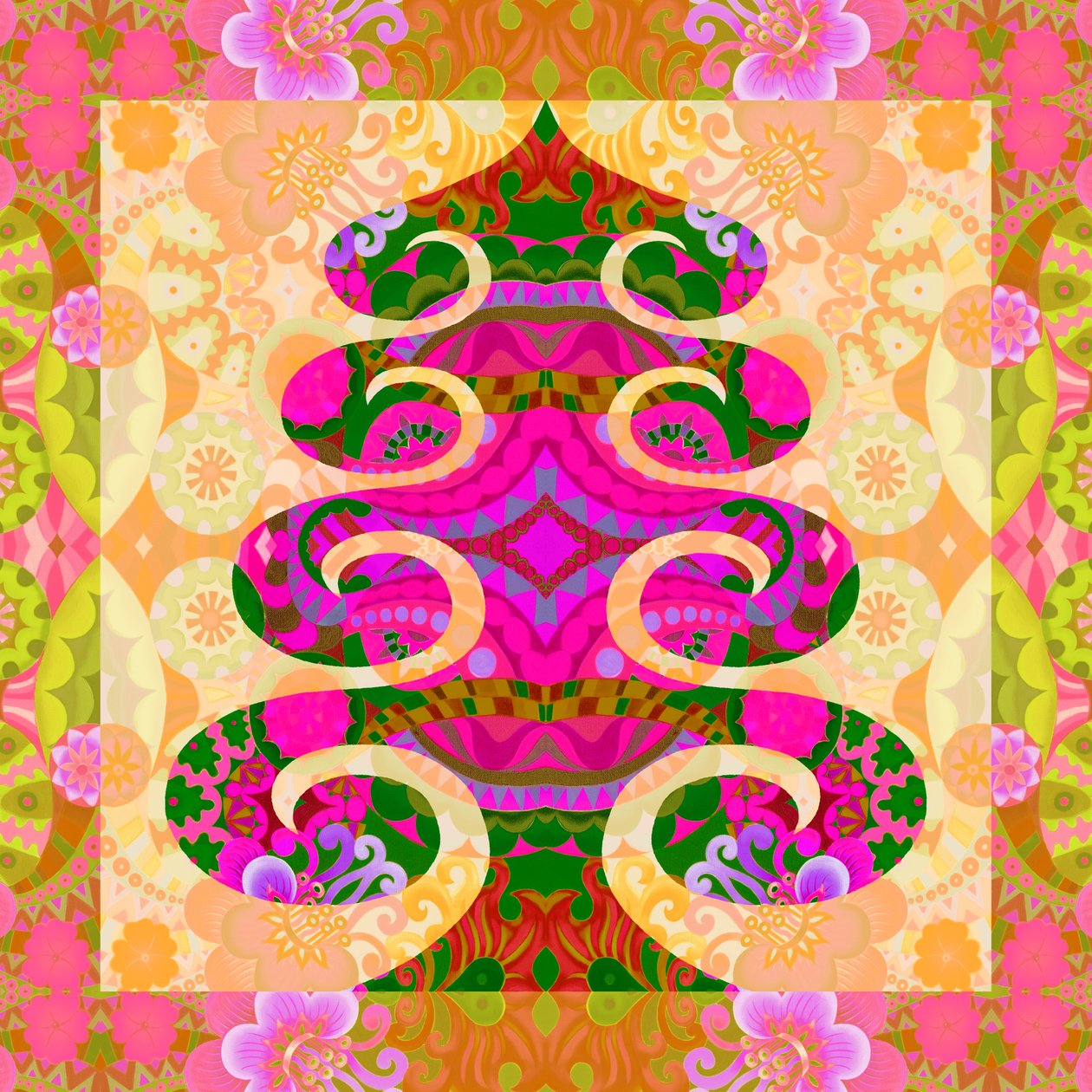 Tree in Pink by Jane Tattersfield