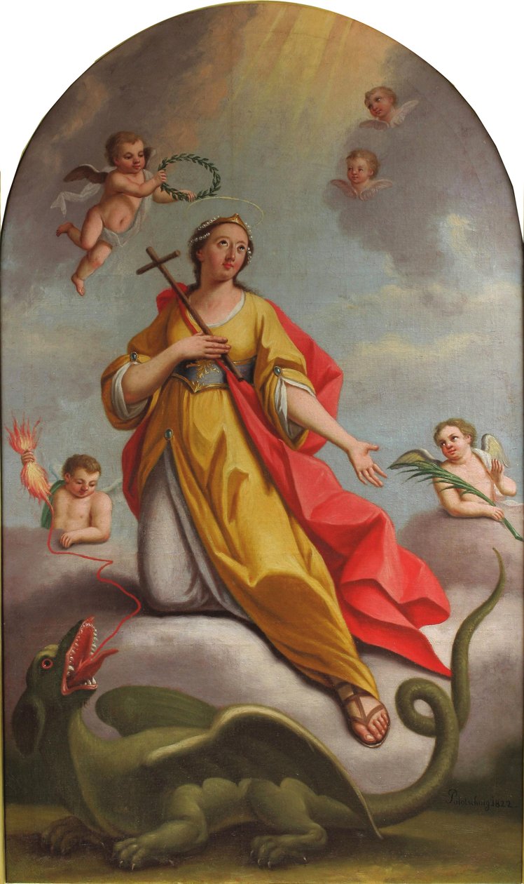 Saint Margaret by Janez Potocnik