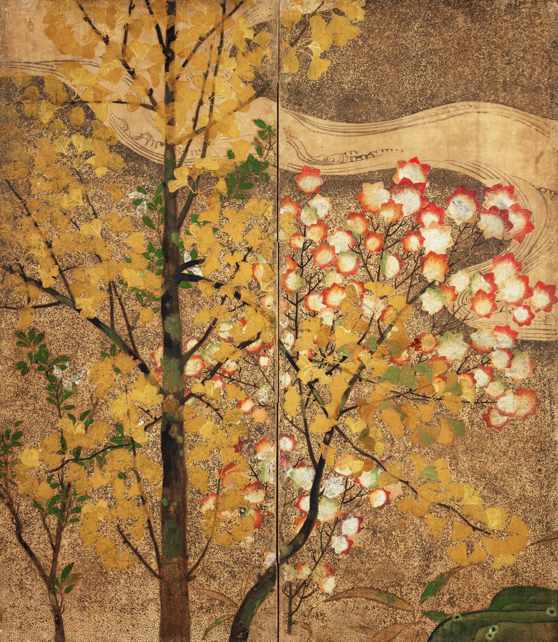 Autumn Tree by Japanese School
