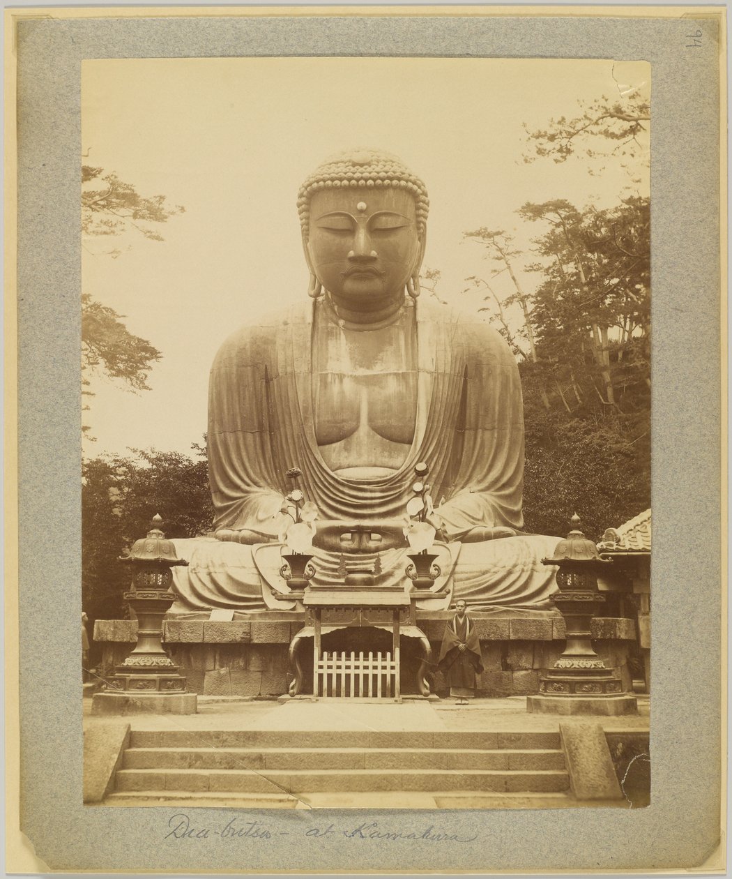 Daibutsu at Kamakura, Japan by Japanese Photographer