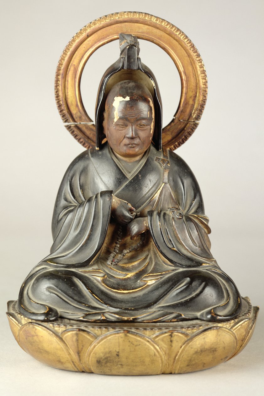 Buddhist abbot by Japanese School