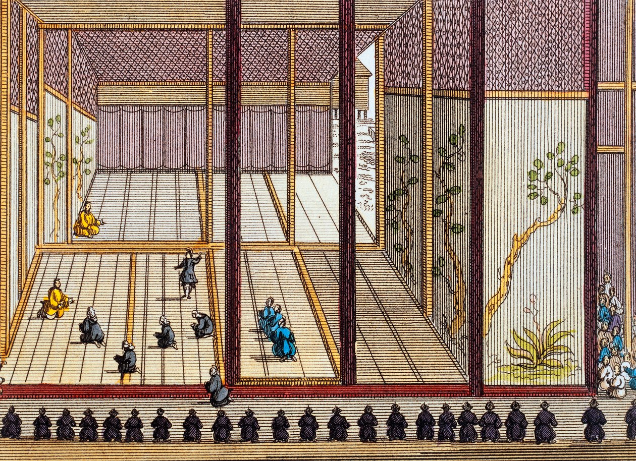Interview room at Imperial Palace by Japanese School