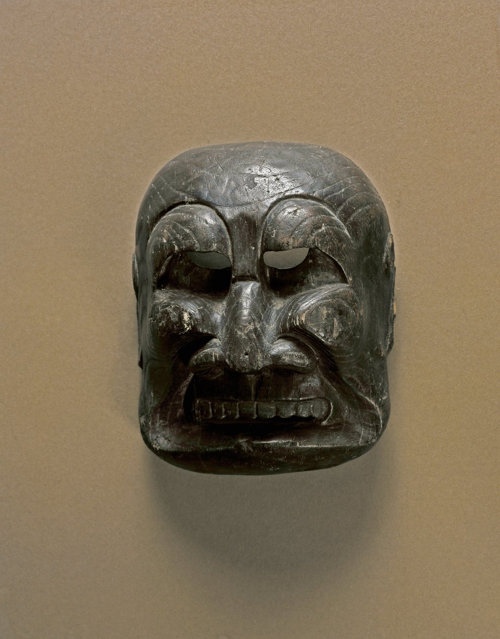 Kyogen theater mask by Japanese School