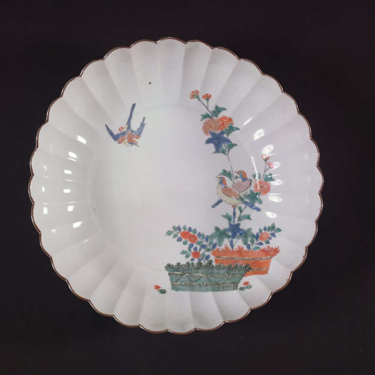 Large Kakiemon dish, Edo Period by Japanese School