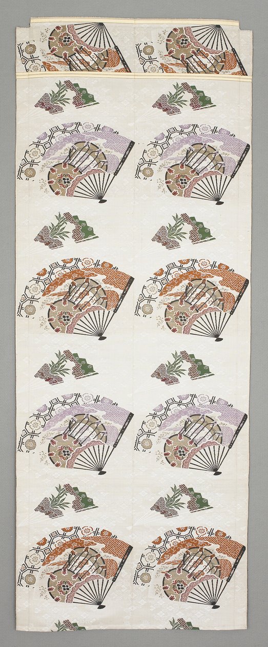 Obi Fragment by Japanese School