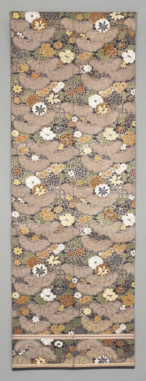 Obi Fragment by Japanese School