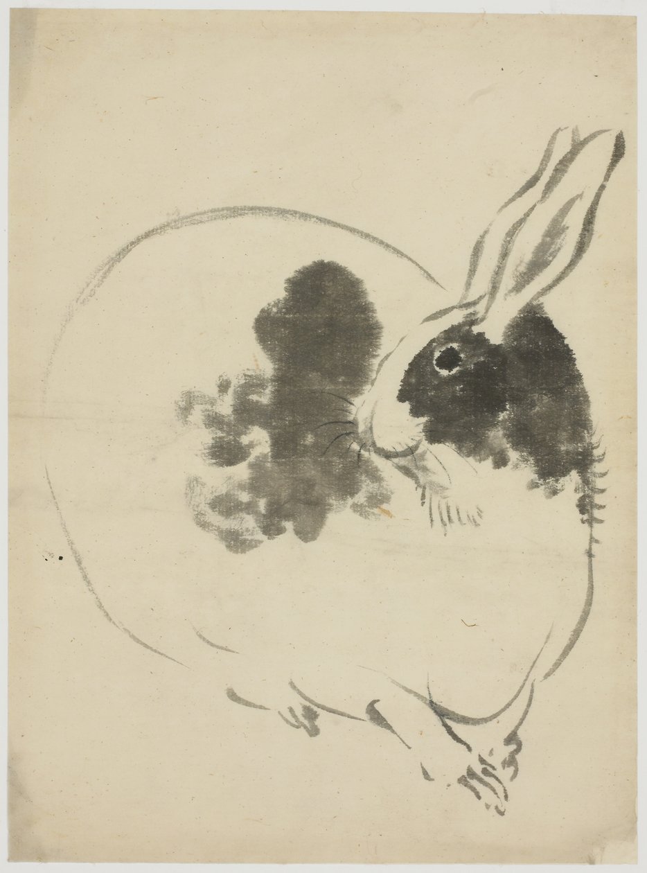 Spotted Rabbit by Japanese School