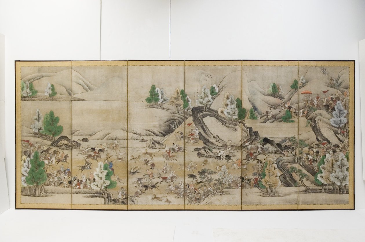 Tartar Hunt by Japanese School
