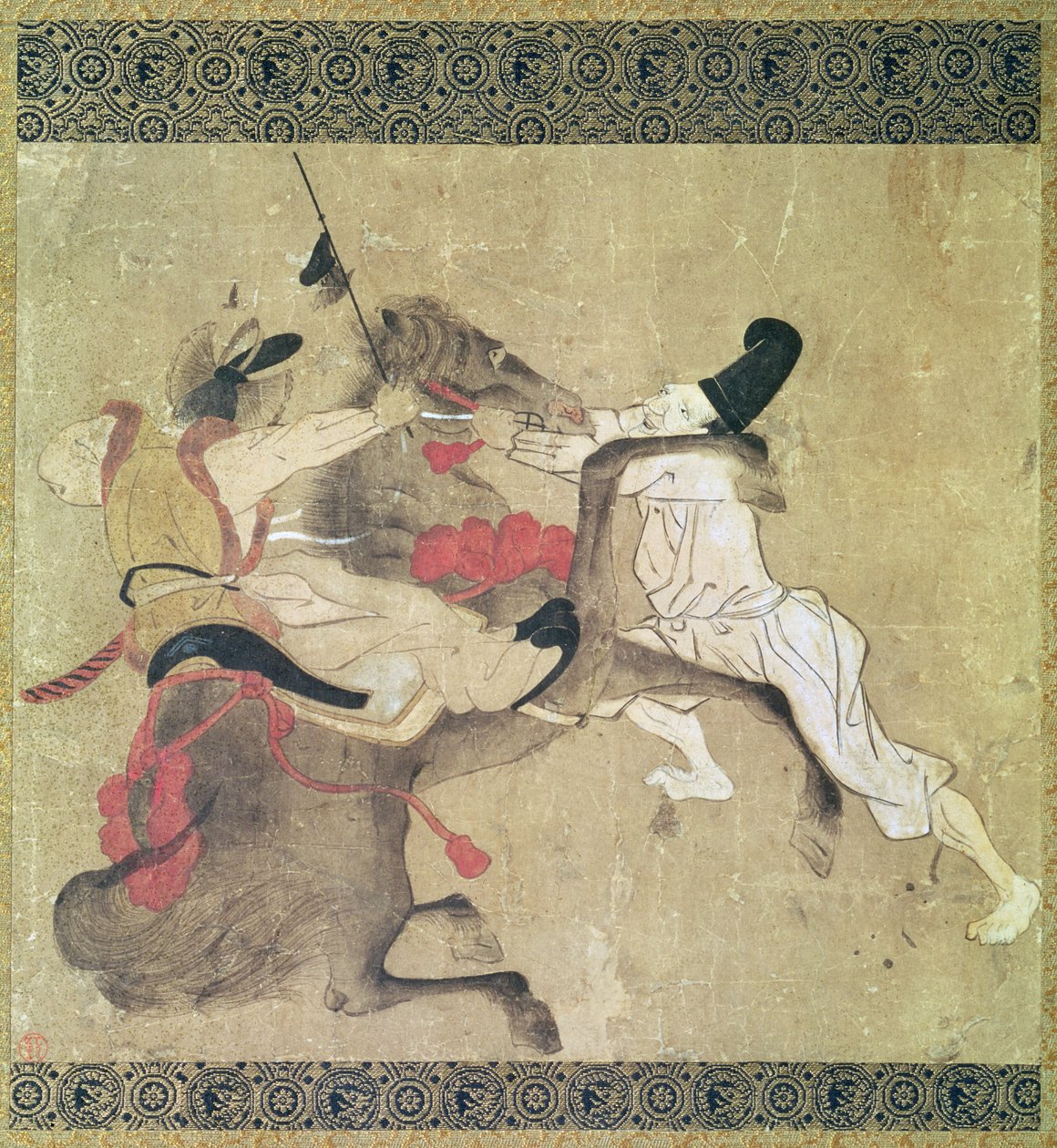 The Angry Horse by Japanese School