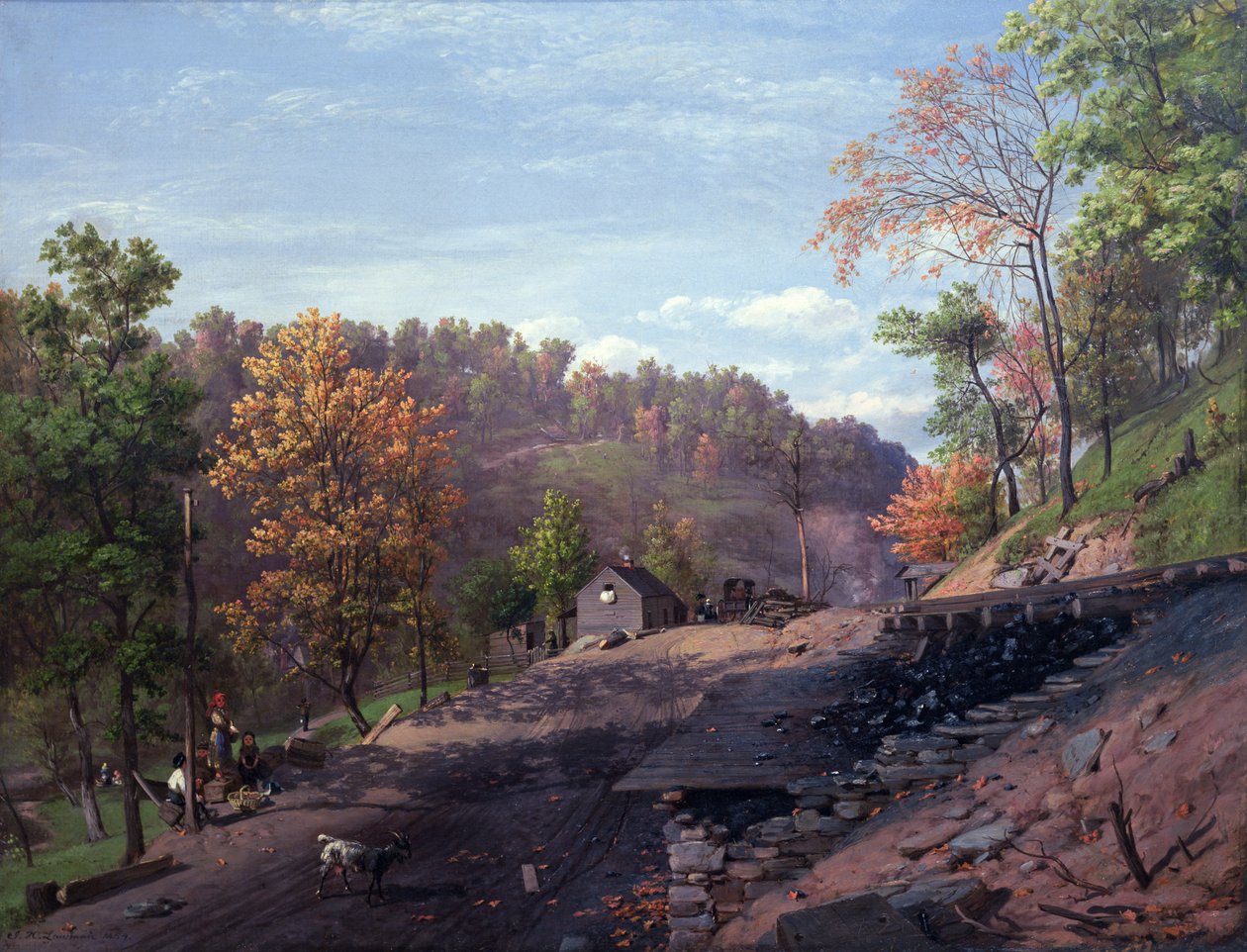 Coal Tipple by Jasper H. Lawman