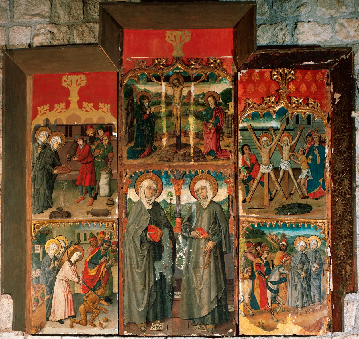 Altarpiece by Jaume Vergós