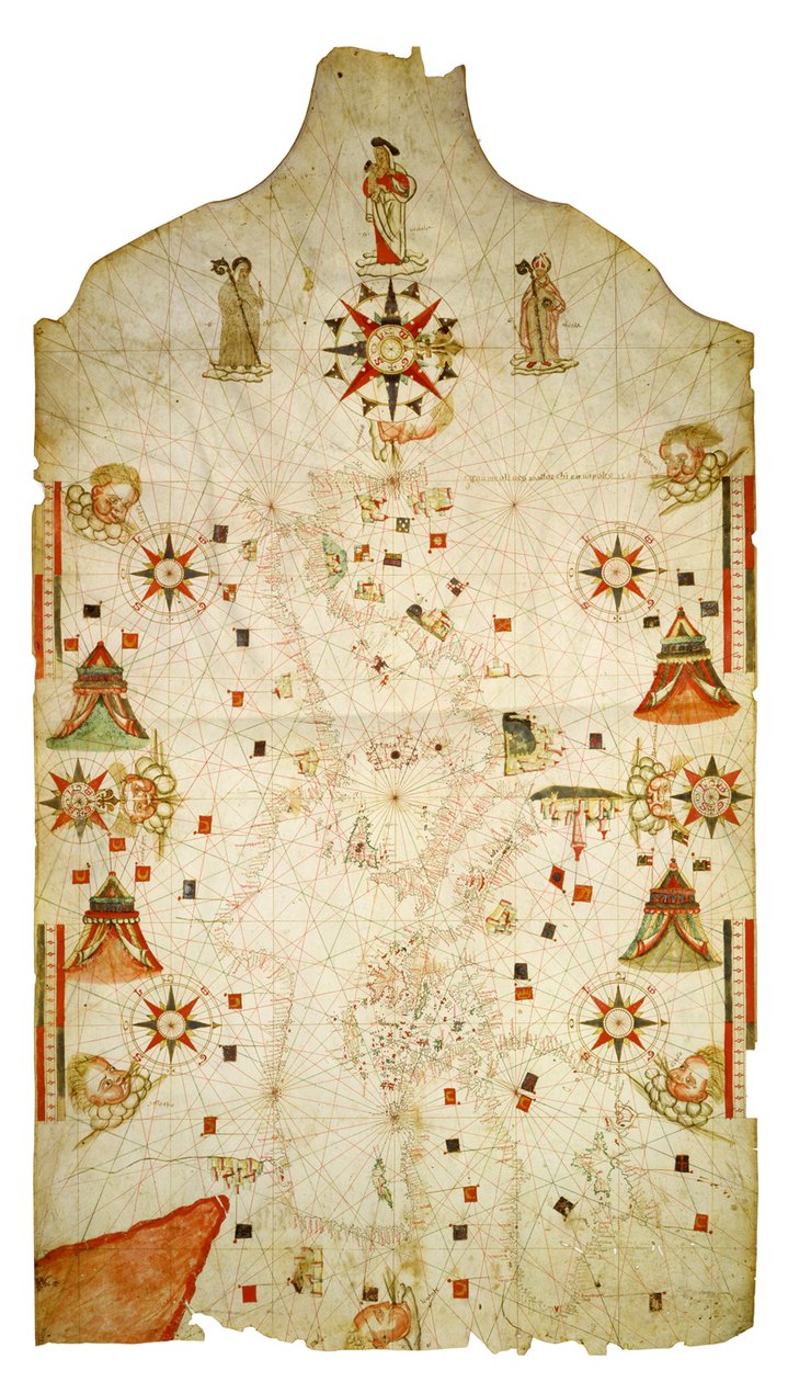 Mediterranean and the Black Sea Map by Jaume Olives