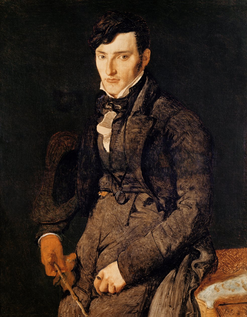Portrait of Jean-Pierre-Francois Gilibert, 1804-05 by Jean Auguste Dominique Ingres