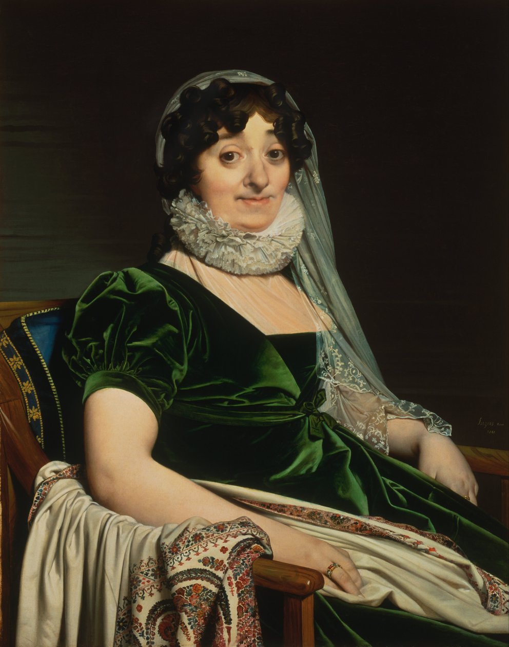 Portrait of the Countess of Tournon by Jean Auguste Dominique Ingres