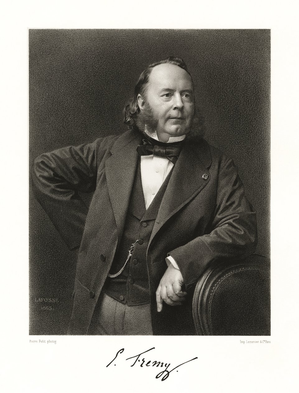 Edmond Fremy by Jean Baptiste Adolphe Lafosse