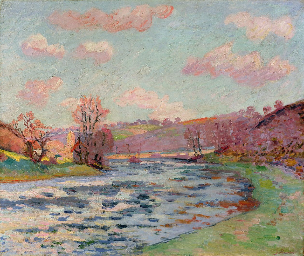 Banks of the Creuse, Limousin by Jean Baptiste Armand Guillaumin