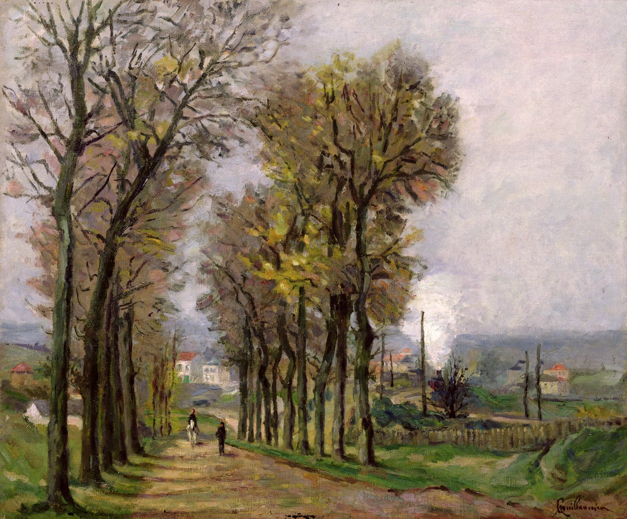 Landscape in the Ile de France, c.1878 by Jean Baptiste Armand Guillaumin
