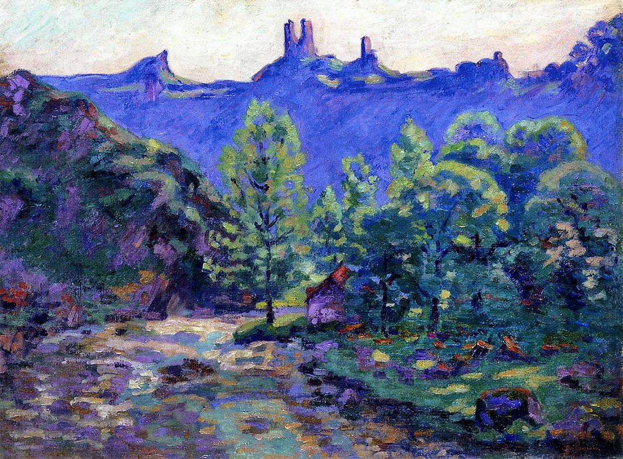 Ruins of the Castle of Crozant by Jean Baptiste Armand Guillaumin