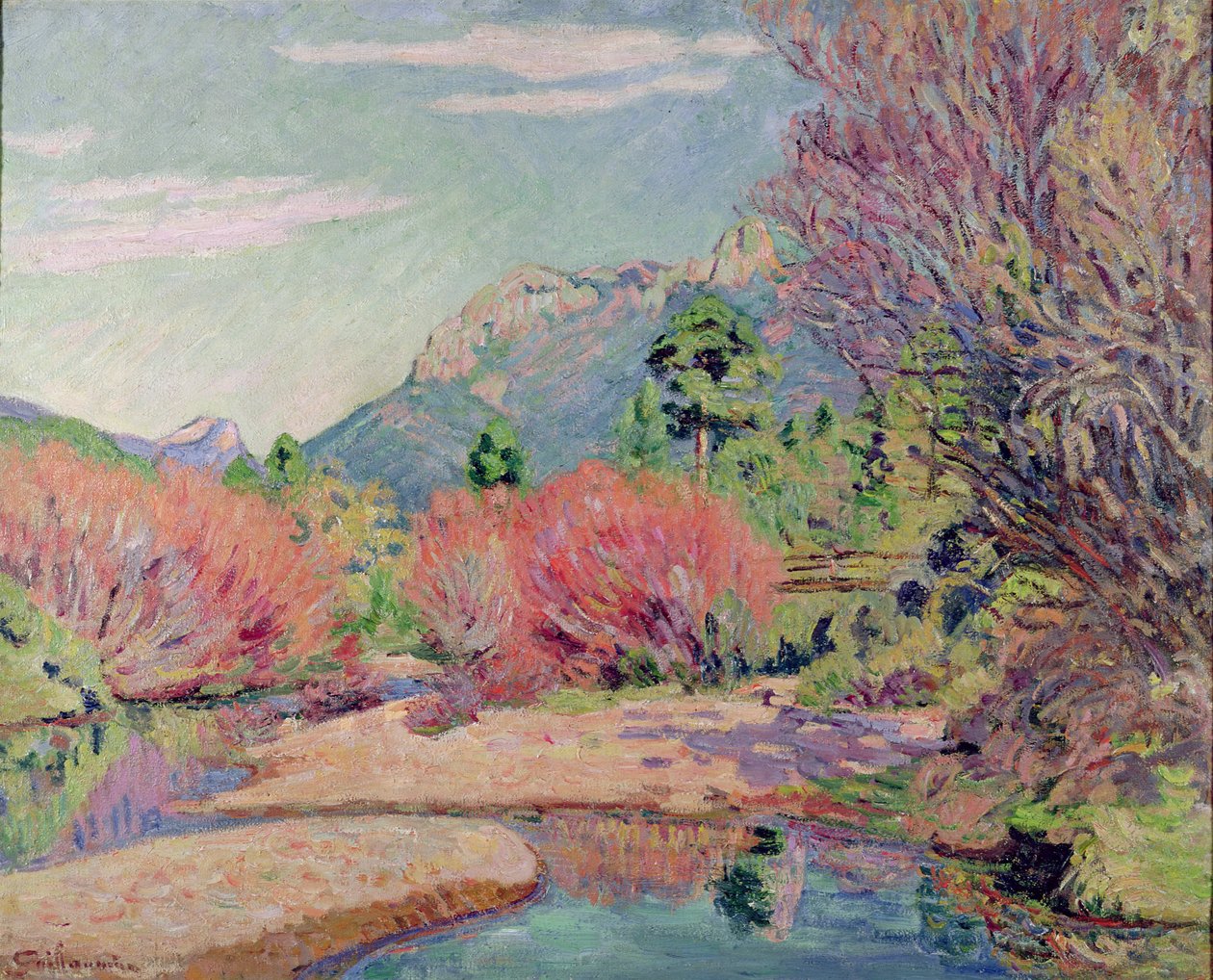 The Banks of the Sedelle at Crozant by Jean Baptiste Armand Guillaumin