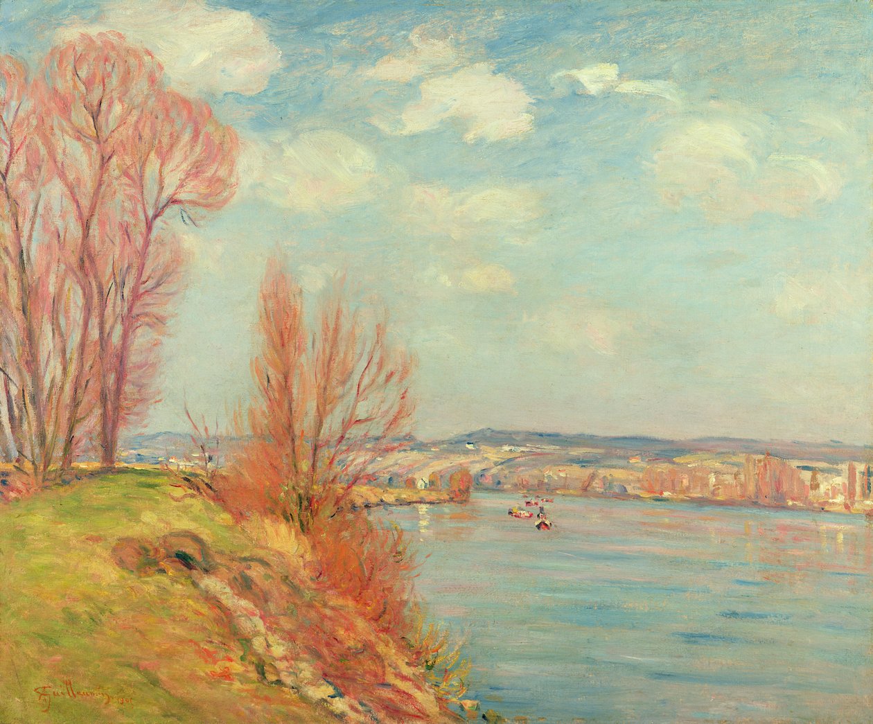 The Bay and the River by Jean Baptiste Armand Guillaumin