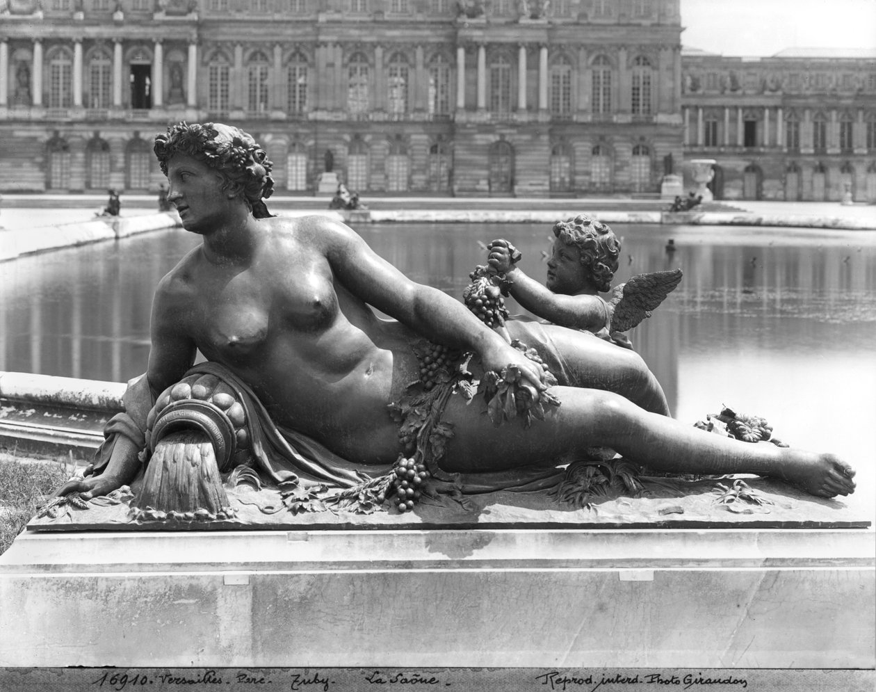 The Saone River from the Parterre d