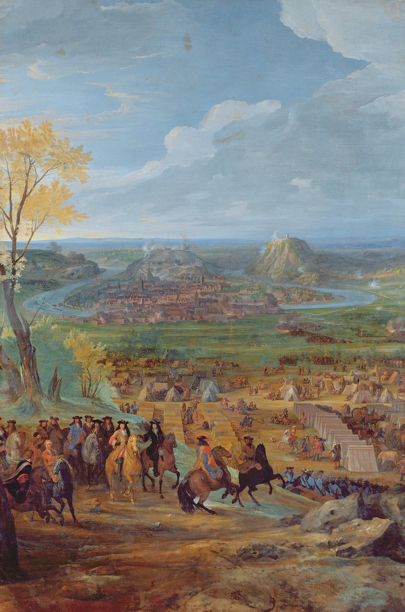 The Siege of Besancon in 1674 by the Army of Louis XIV by Jean Baptiste Martin