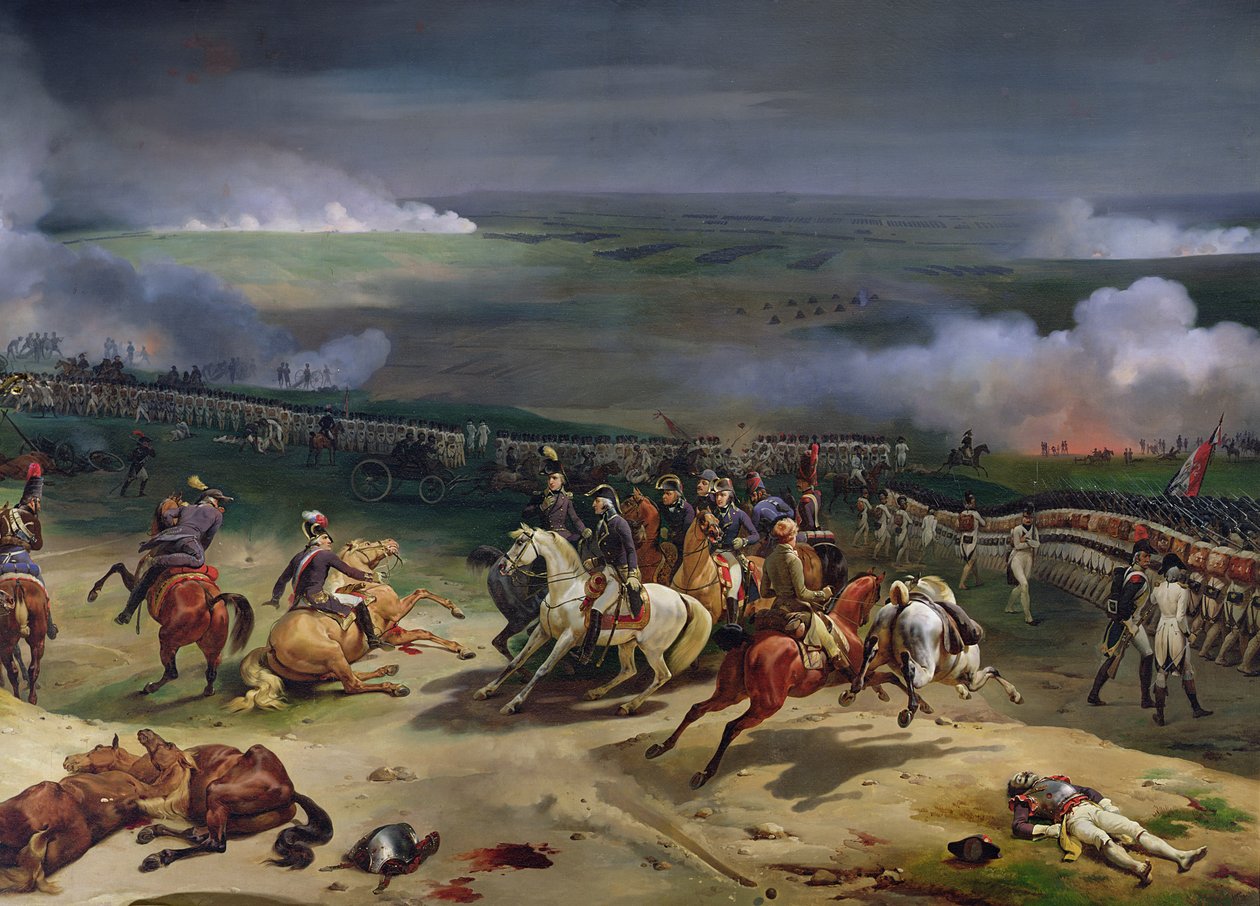 Battle of Valmy, 20th September 1792 (detail) by Jean Baptiste Mauzaisse