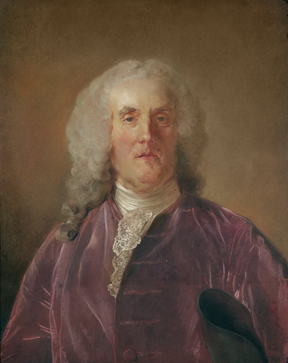 Abraham van Robais by Jean Baptiste Perronneau