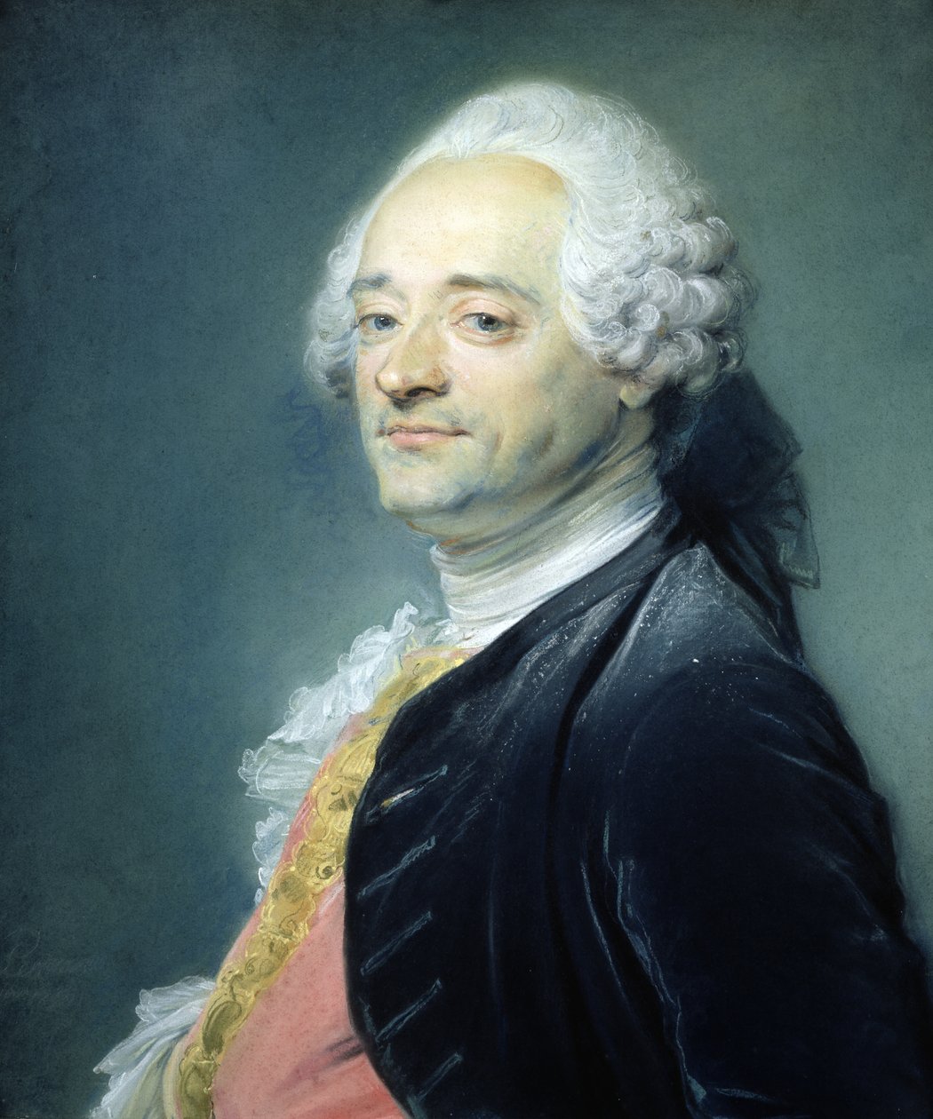 Portrait of Maurice Quentin de la Tour, 1750 by Jean Baptiste Perronneau