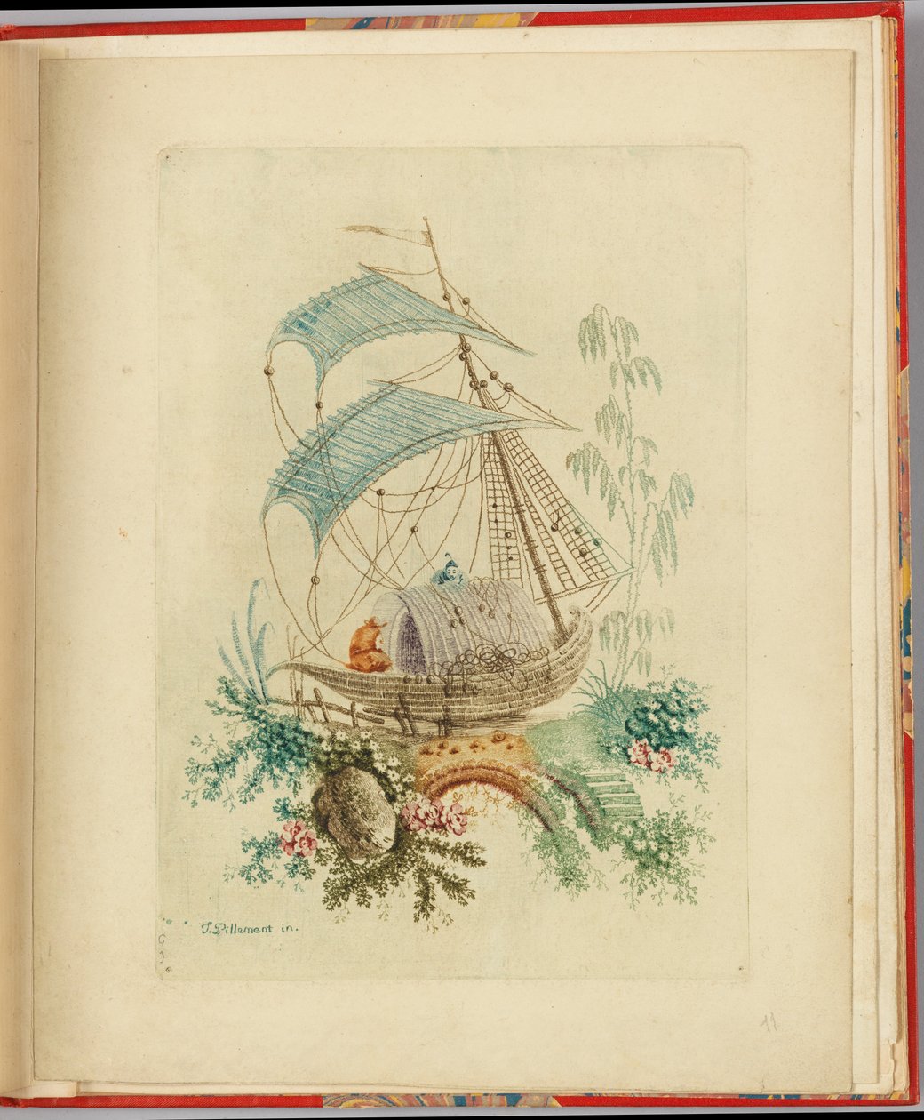 Ornamental Design by Jean Baptiste Pillement