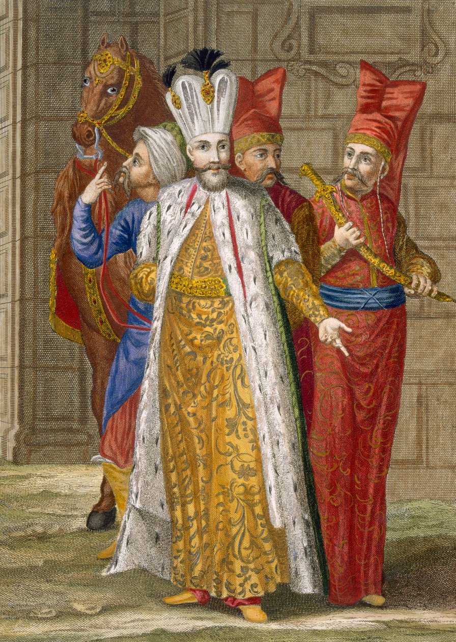 Sultan Ahmed III by Jean Baptiste Vanmour