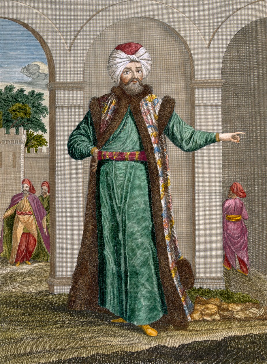 The Bostangi-Bachi, Plate 18 from 