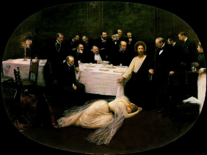 The Magdalen at the House of the Pharisees by Jean Beraud