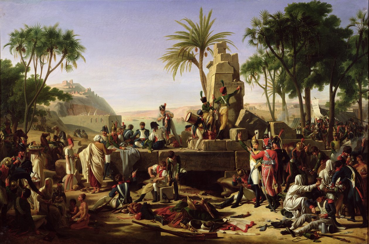 Troops Halted on the Banks of the Nile, 2nd February 1799, 1812 by Jean Charles Tardieu