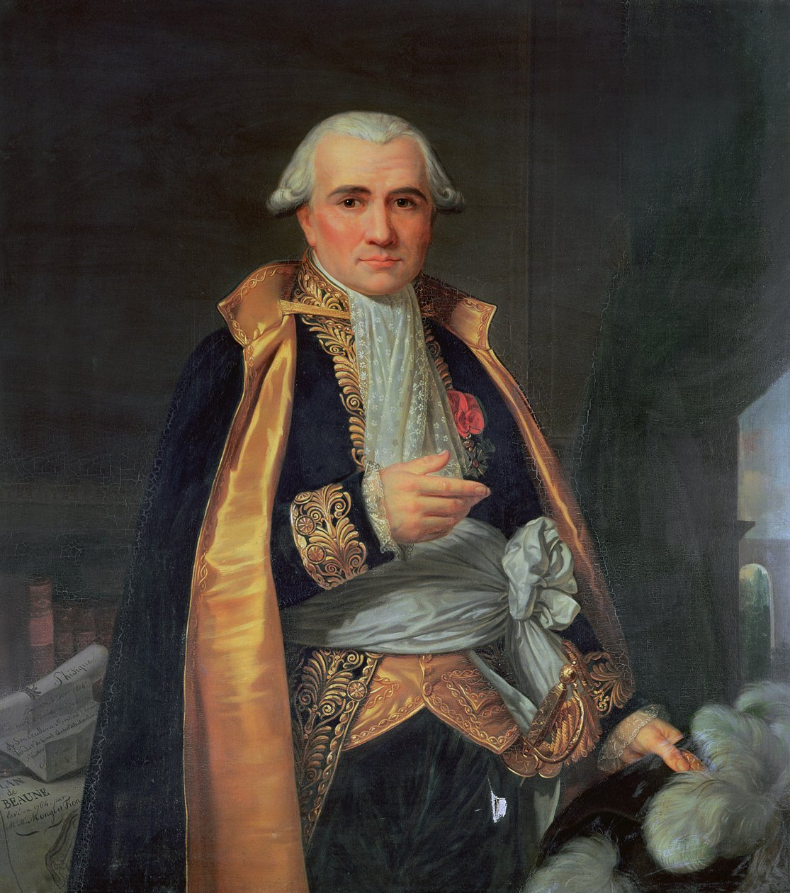 Portrait of Gaspard Monge, Count of Peluse by Jean Claude Naigeon