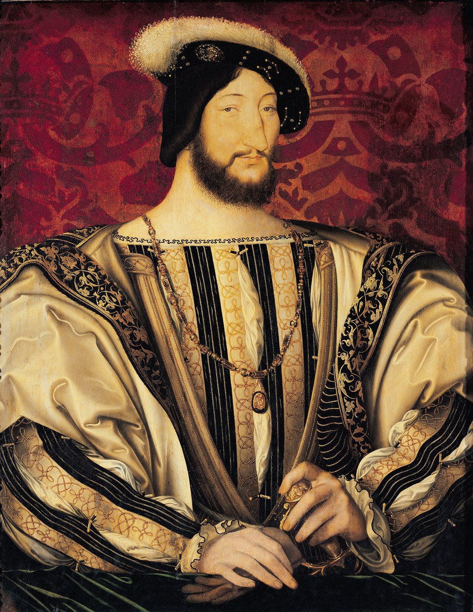 Francois I (1494-1547) by Jean Clouet