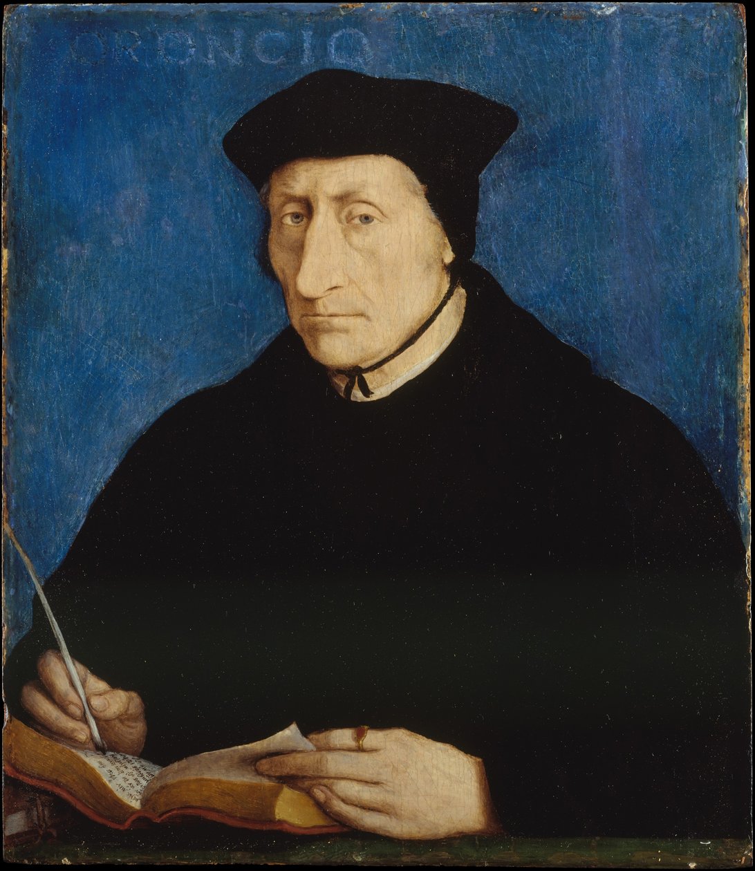 Portrait of Guillaume Budé by Jean Clouet