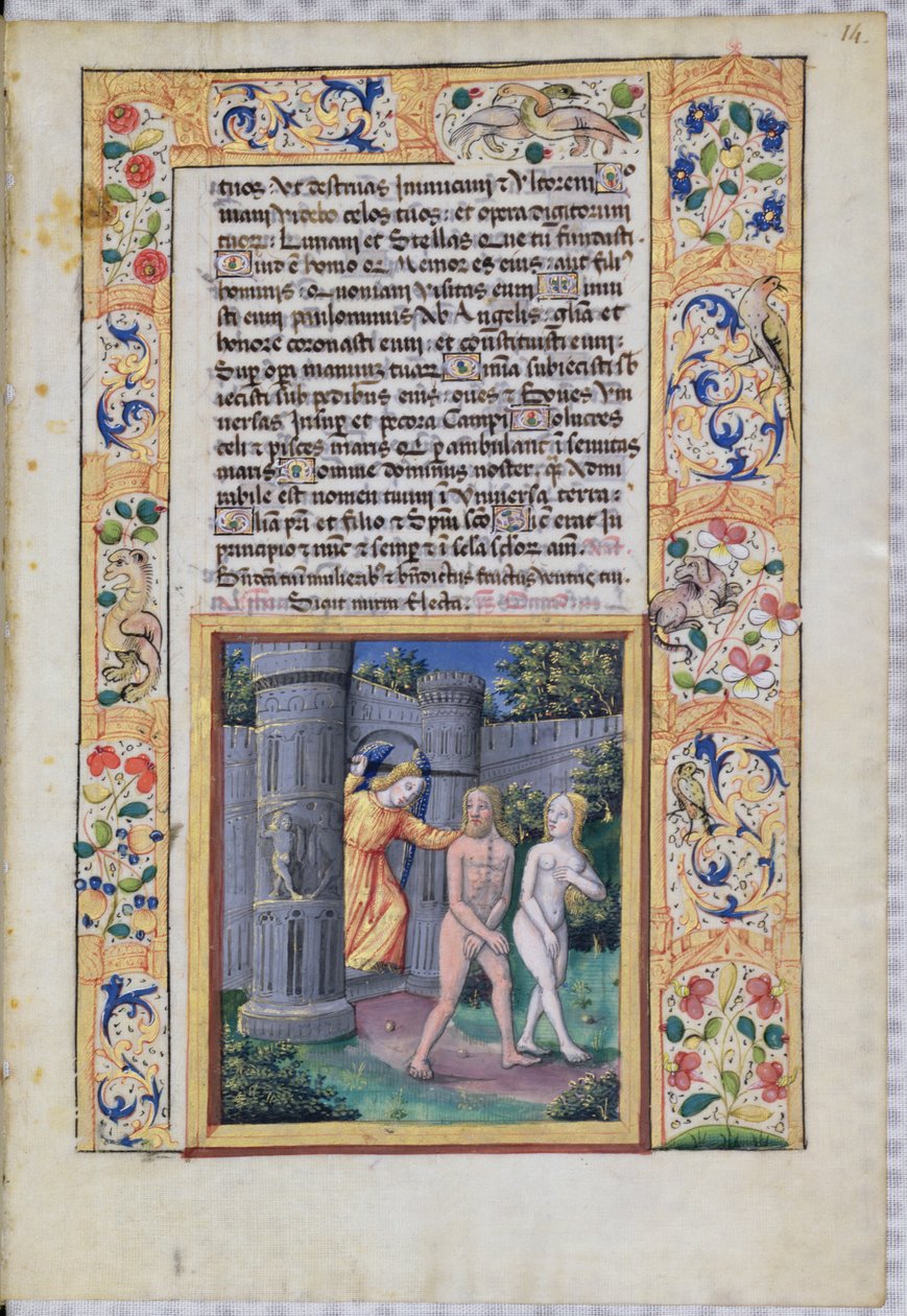 Expulsion from the Garden of Eden, from 