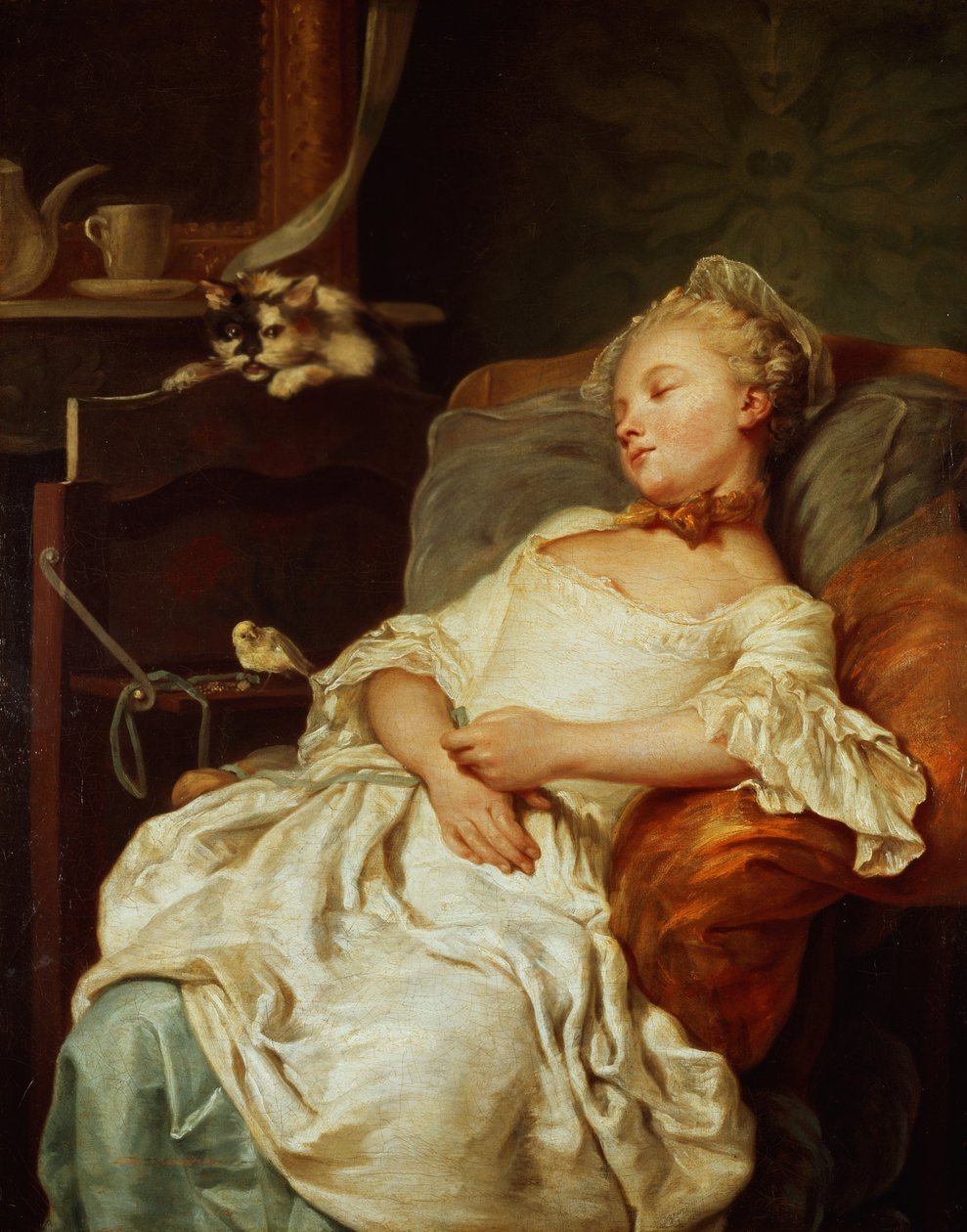 The Sleeper, 1759 by Jean Francois Colson