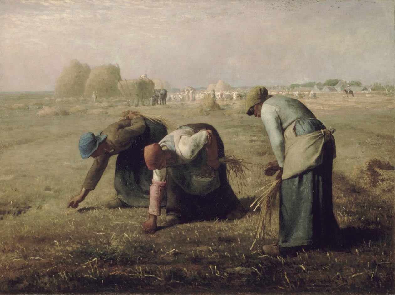 Gleaners by Jean Francois Millet