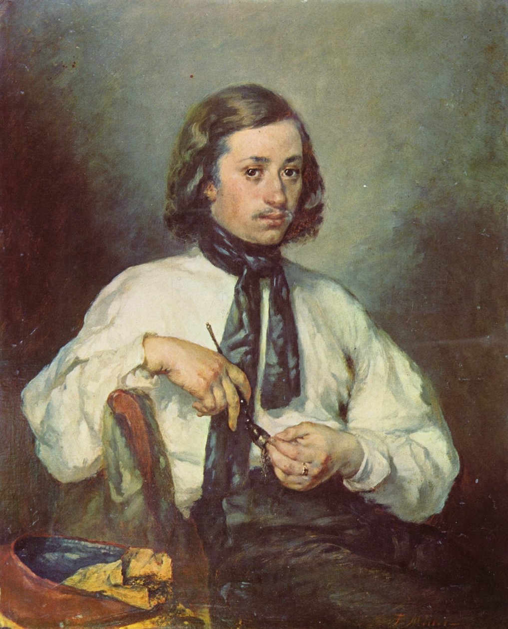 Portrait of Armand Ono by Jean Francois Millet