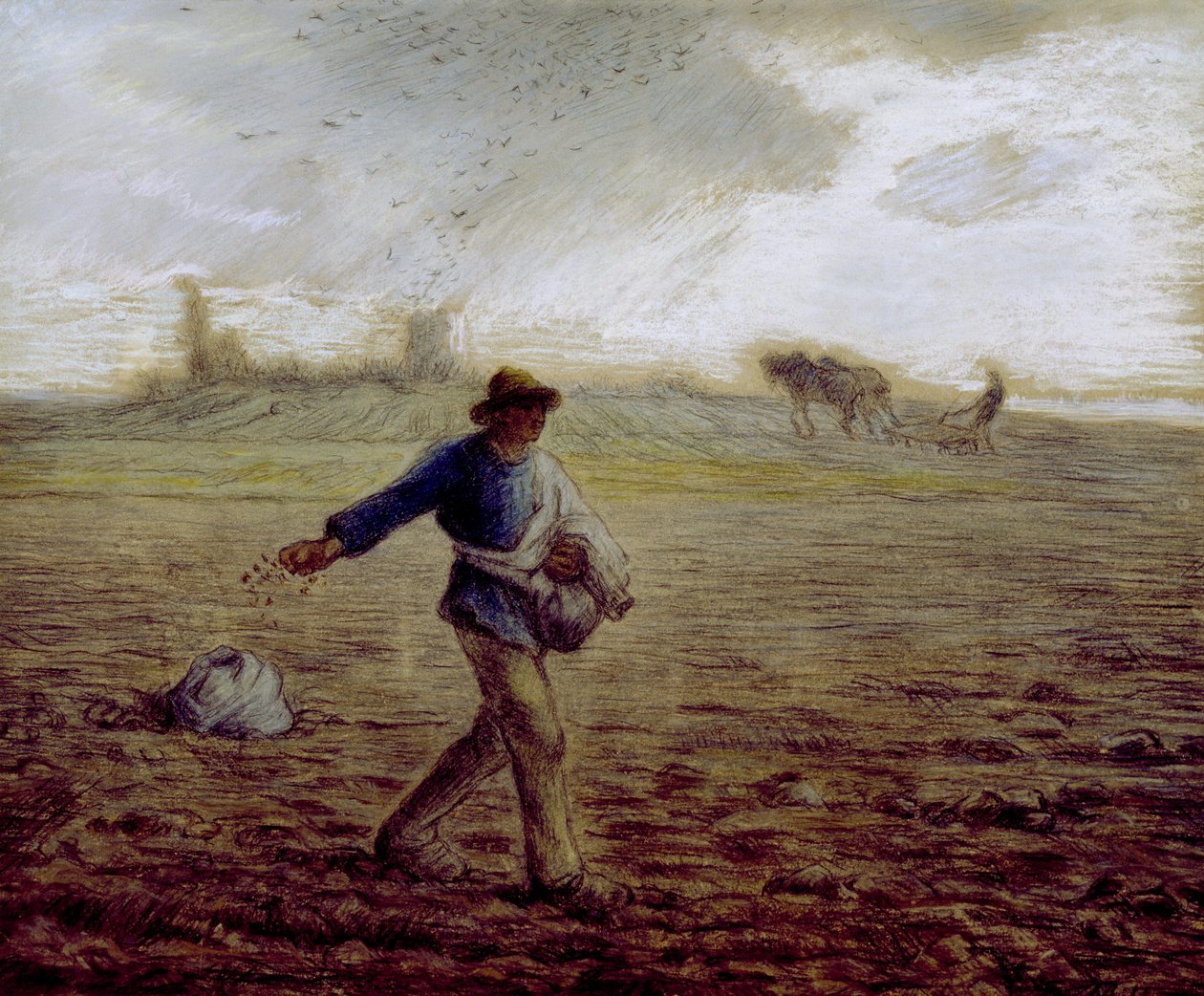 The Sower, c.1865 by Jean Francois Millet