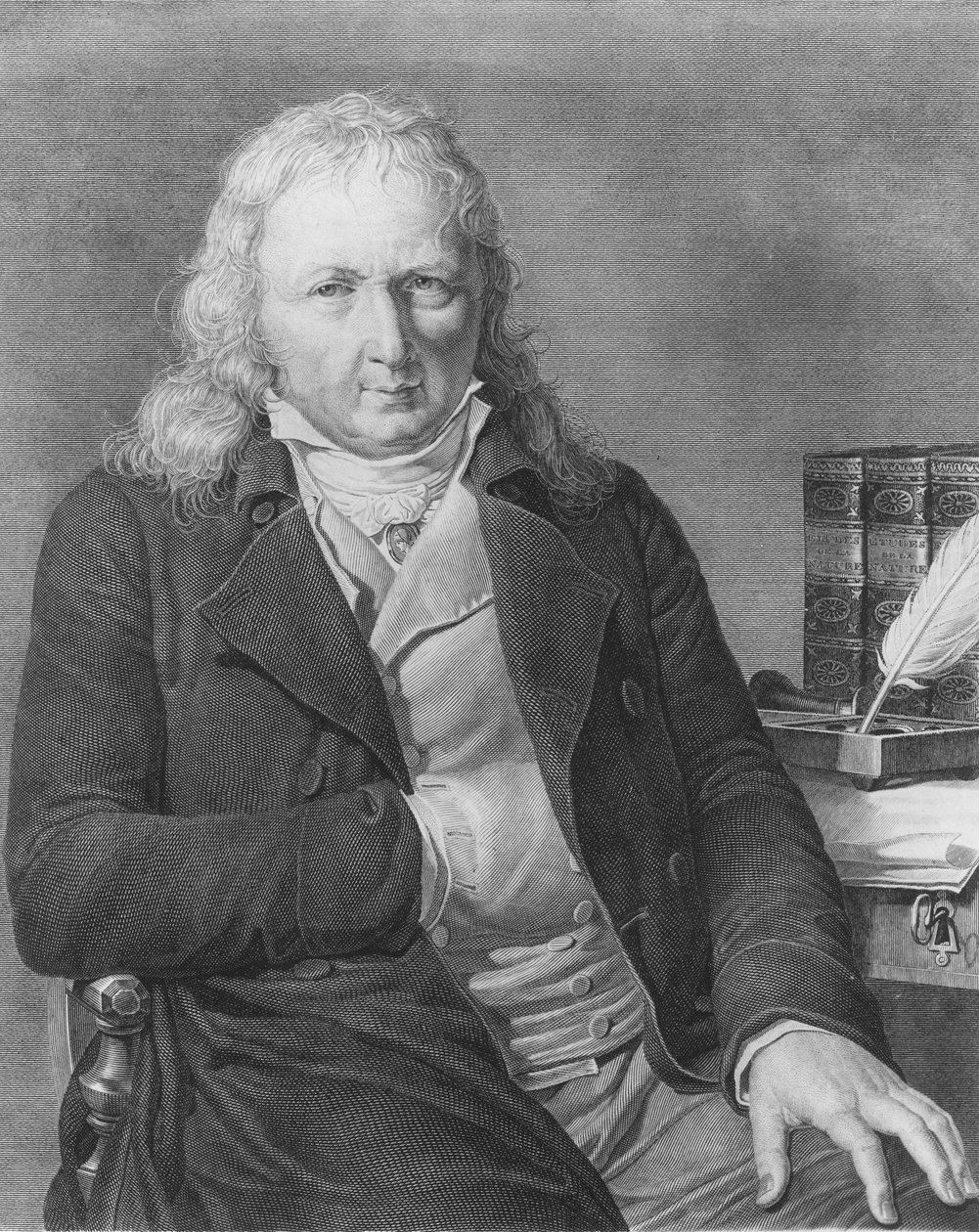 Bernardin de Saint-Pierre by Jean Francois Ribault