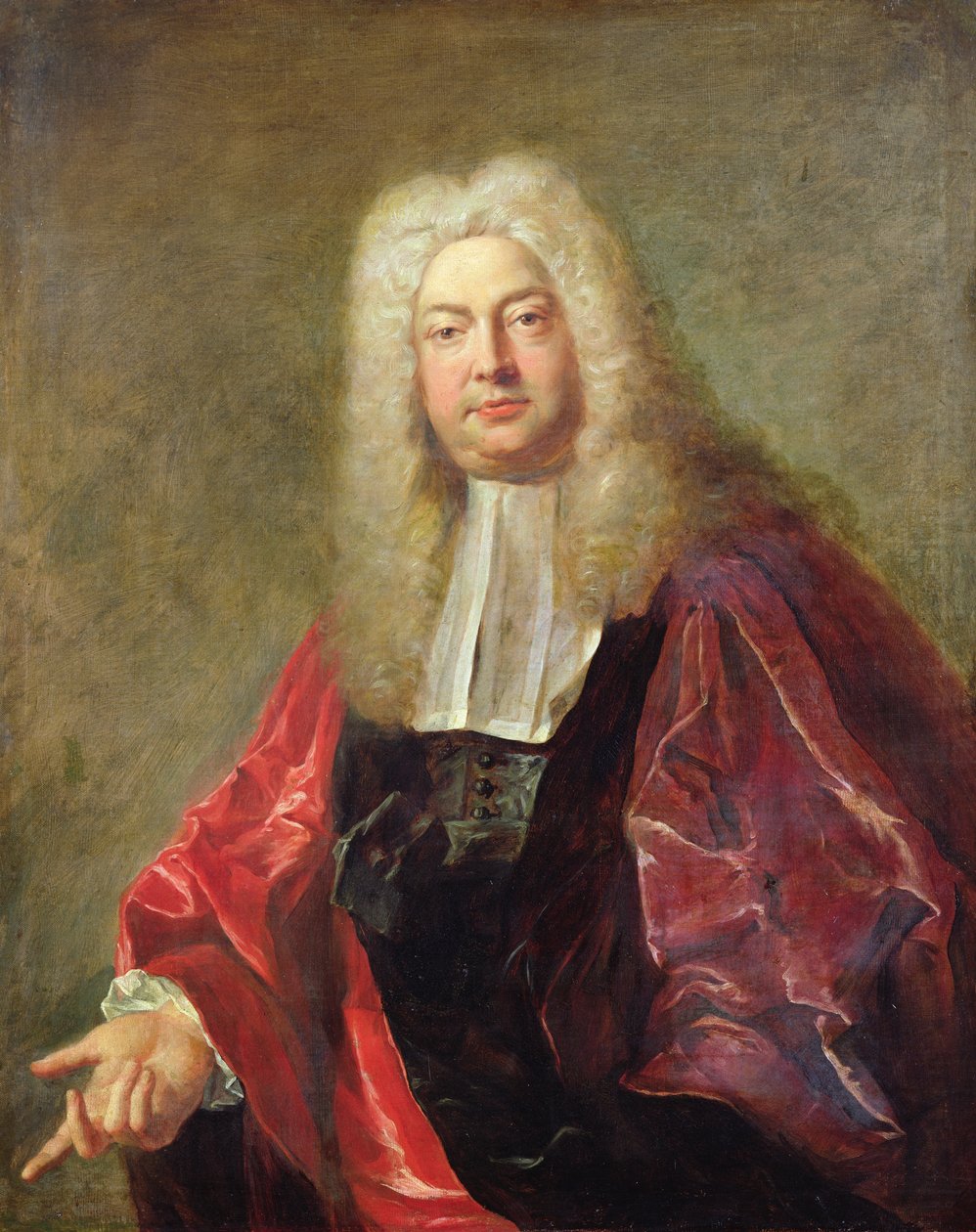 Jean Francois Bouquet, Magistrate of Paris by Jean François de Troy