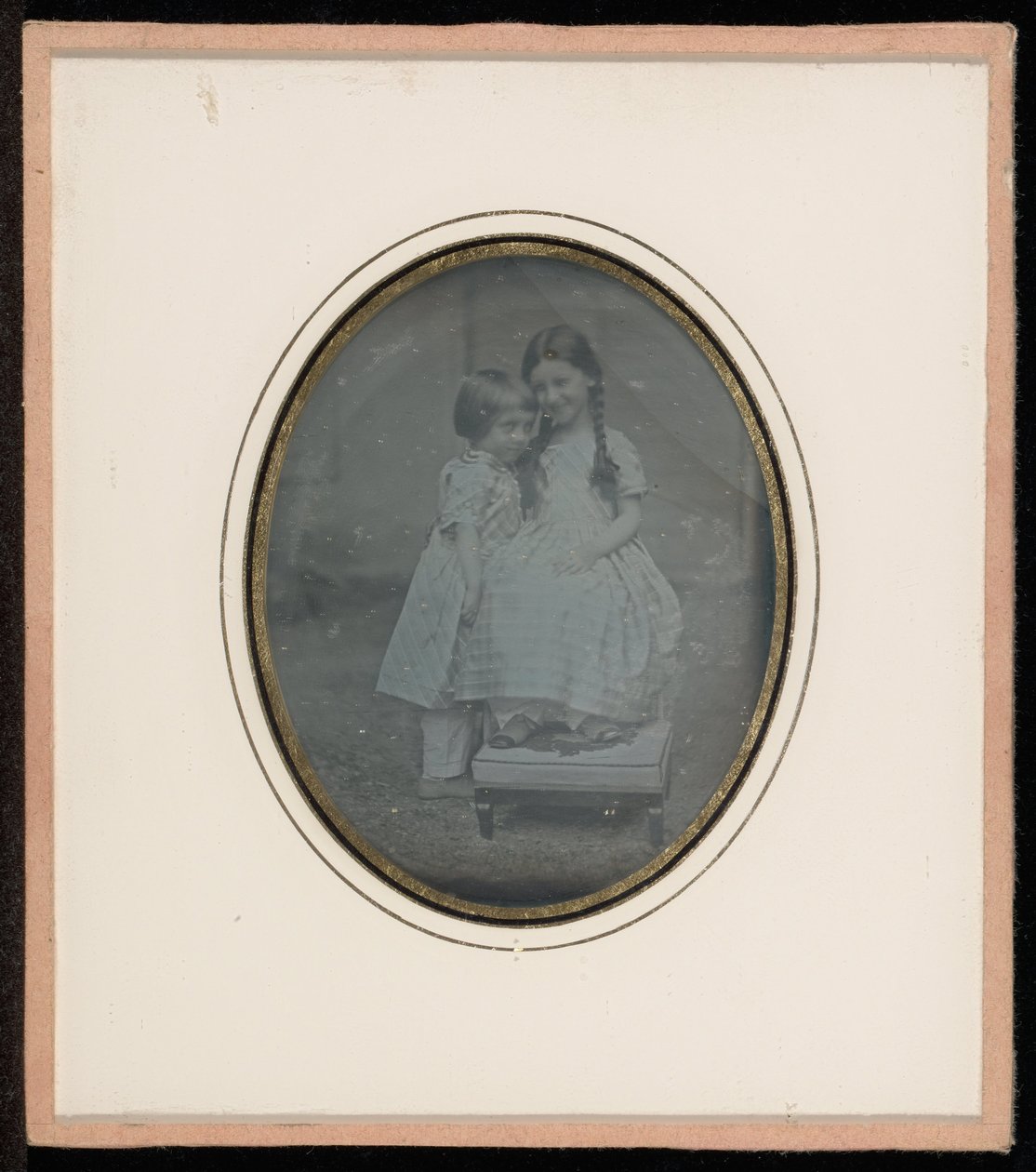 Portrait of Two of the Daughters of Sophie Eynard-Eynard by Jean Gabriel Eynard